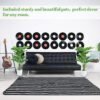 550x550-22900.jpg Unyqoos® Set van twee decoratieve kunstplanten Monstera met verstelbare bladeren en pot