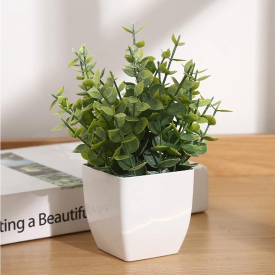550x550-22910.jpg Unyqoos® Set van zes levensechte mini-kunstplanten met pot voor binnenhuisdecoratie
