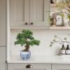 Unyqoos® Levensechte kunstbonsai met keramische pot voor stijlvolle interieurdecoratie