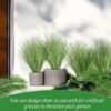 550x550-22929.jpg Unyqoos® Set van 24 decoratieve kunstplanten voor binnen en buiten, UV-bestendig