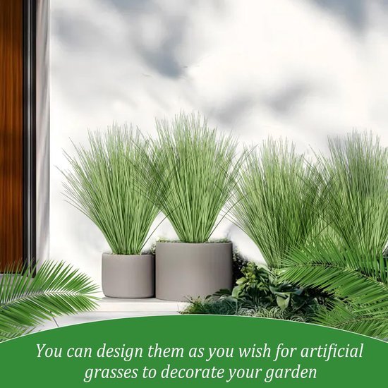 550x550-22929.jpg Unyqoos® Set van 24 decoratieve kunstplanten voor binnen en buiten, UV-bestendig