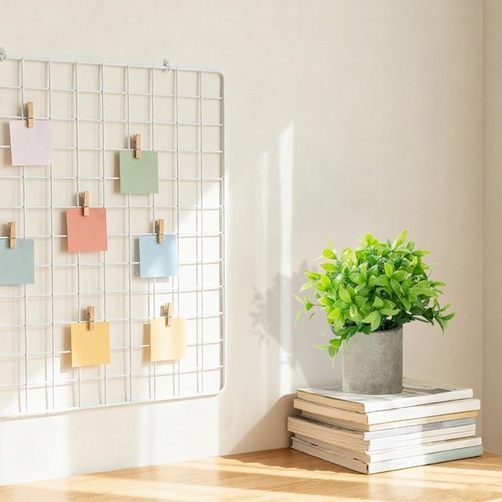 Unyqoos® Set van vier realistische kunstplanten voor stijlvolle decoratie in huis