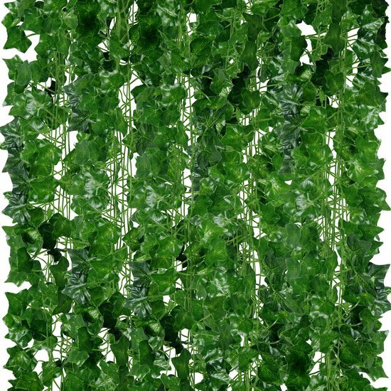 550x550-22977.jpg Unyqoos® Set van 48 kunstklimopslingers voor decoratie binnen en buiten, groente, 210 cm, stuks 48