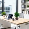 Unyqoos® Decoratieve kunstplant Monstera met stenen pot voor huisdecoratie