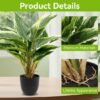550x550-23043.jpg Unyqoos® Set van Twee Realistische Kunstplanten in Pot voor Diverse Binnenruimtes