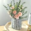 Unyqoos® Set van 36 kunstmatige eucalyptus takken voor decoratie en bloemstukken