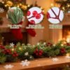 550x550-23111.jpg Unyqoos® Set van 60 Kunstkerstdecoraties met Dennentakken en Rode Bessen, rood, 15 cm