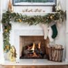 Unyqoos® Complete set voor kerstdecoratie met natuurlijke materialen en kunsttakken