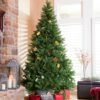 Unyqoos® Complete set voor kerstdecoratie met natuurlijke materialen en kunsttakken