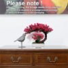 Unyqoos® Decoratieve kunstbonsai in magenta voor huis, kantoor en slaapkamer