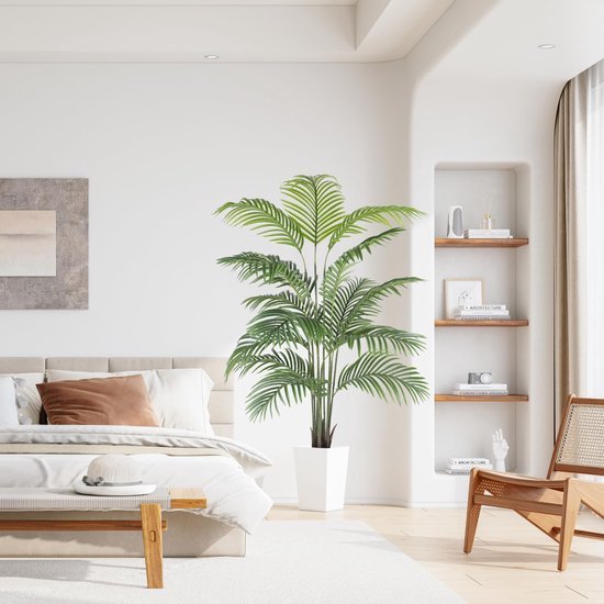 Unyqoos® Grote kunstpalm van 180 cm voor stijlvolle decoratie in elke ruimte