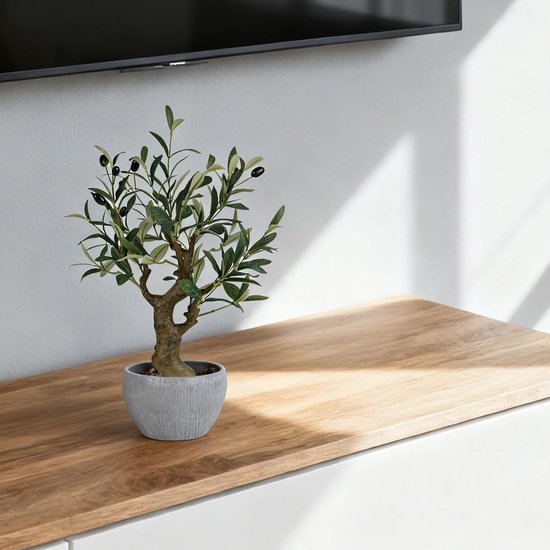 550x550-23203.jpg Unyqoos® Stijlvolle kunstplant olijfboom in stenen pot voor interieurdecoratie