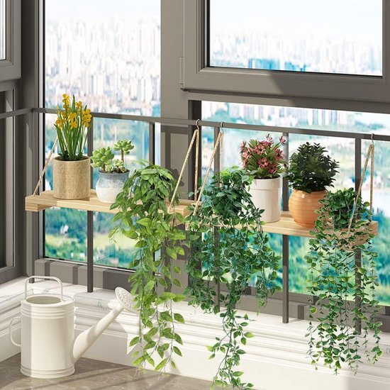 550x550-23210.jpg Unyqoos® Set van drie decoratieve kunstplanten in potten voor binnen en buiten