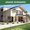 Unyqoos® Realistische Eucalyptus Slinger Set van Twee Stuks voor Diverse Decoraties