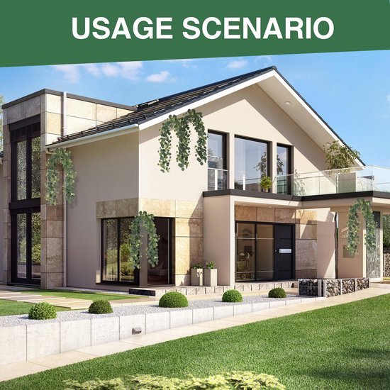Unyqoos® Realistische Eucalyptus Slinger Set van Twee Stuks voor Diverse Decoraties