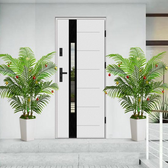 Unyqoos® Levensechte kunstpalm van 150 cm voor binnen en buiten decoratie