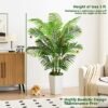 Unyqoos® Levensechte kunstpalm van 150 cm voor binnen en buiten decoratie