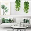 550x550-23270.jpg Unyqoos® Set van vier groene kunstplanten voor binnen- en buitendecoratie