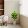 Unyqoos® Levensechte kunstpalm voor sfeervolle decoratie binnenshuis en buitenshuis