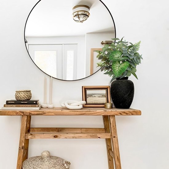 Unyqoos® Decoratieve kunsttakken met eucalyptus en anthurium voor elk interieur