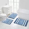 Unyqoos® Zachte en Luxe 3-delige Badkamerset met Antislip en Superieure Absorptie