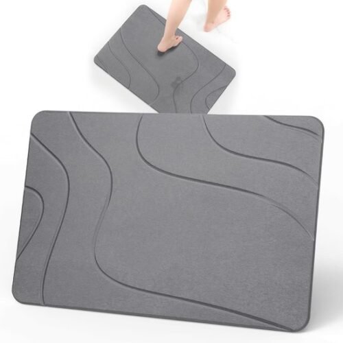 550x550-23405.jpg Unyqoos® Sneldrogende antislip badmat van diatomeenaarde voor badkamer en keuken