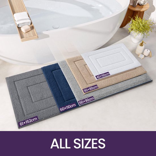 Unyqoos® Antislip Badmat van Hoge Kwaliteit voor Comfort en Veiligheid in de Badkamer