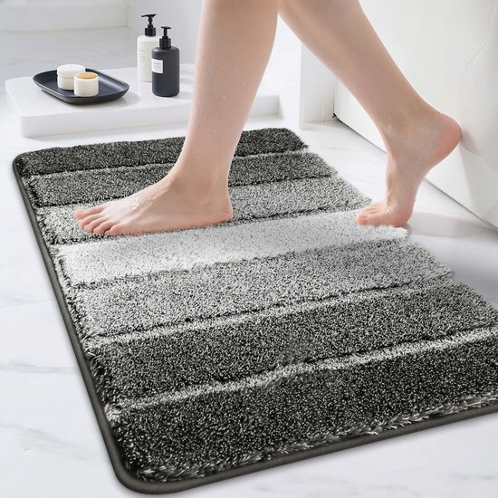 550x550-23488.jpg Unyqoos® Zachte en Antislip Badmat voor Douche en Badkamer in Donkergrijs