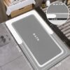Unyqoos® Grijze siliconen gootsteenmat voor optimale bescherming en hygiëne