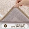 550x550-23570.jpg Unyqoos® Zachte en Antislip Badmat voor Badkamer en Douche, Beige 60x90 cm
