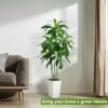 Unyqoos® Realistische kunstboom met stijlvolle witte plantenbak voor elk interieur