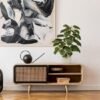 Unyqoos® Groenblijvende kunstplant Ficus elastica met realistische uitstraling voor elk interieur