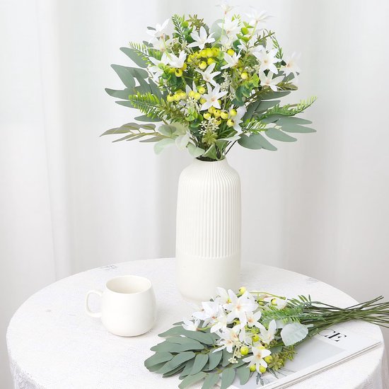 Unyqoos® Realistische kunstbloemen en takken voor veelzijdige decoratie en boeketten