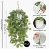 550x550-23645.jpg Unyqoos® Set van twee kunsthangplanten met realistische Monstera-bladeren en ophangtouw