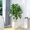550x550-23648.jpg Unyqoos® Levensechte kunstplant Dracaena met elegante pot voor binnen en buiten