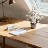 Unyqoos® Realistische kunstmatige kersenbloesem in stenen pot voor stijlvolle interieurdecoratie