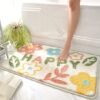 Unyqoos® Zachte en Absorberende Badmat met Antislip en 3D Ontwerp voor Badkamercomfort