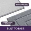 550x550-23827.jpg Unyqoos® Zachte en Waterabsorberende Badmatset met Antisliplaag voor Badkamer