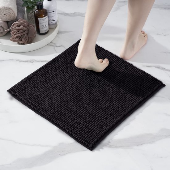 Unyqoos® Zachte Antislip Badmat Met Uitstekende Vochtabsorptie En Wasbare Chenille Structuur
