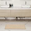 Unyqoos® Zachte en Absorberende Chenille Badmat met Antislip voor Badkamer