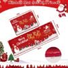 550x550-23909.jpg Unyqoos® Wasbaar kersttapijt met antislip en kerstmanprint voor diverse ruimtes