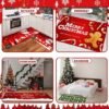550x550-23914.jpg Unyqoos® Wasbaar kersttapijt met antislip en kerstmanprint voor diverse ruimtes