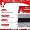 550x550-23915.jpg Unyqoos® Wasbaar kersttapijt met antislip en kerstmanprint voor diverse ruimtes