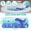 Unyqoos® Veilige en Kleurrijke Antislip Badmat voor Kinderen met Cartoonpatroon