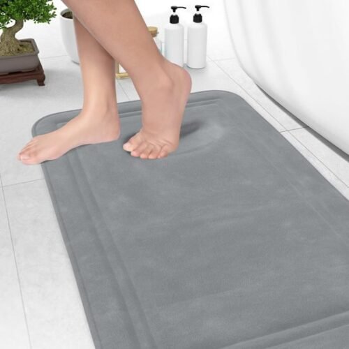 550x550-23964.jpg Unyqoos® Comfortabele en Antislip Badmat van Traagschuim voor Elke Badkamerstijl