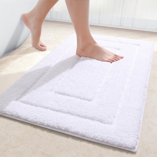 Unyqoos® Zachte en Antislip Badmat van Microvezel voor Comfort en Veiligheid