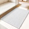 Unyqoos® Zachte en absorberende badmat met antislip voor badkamer en douche