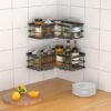 Unyqoos® Stijlvolle Zelfklevende Doucheplank Set van 2 voor Badkamer en Keuken Zonder Boren
