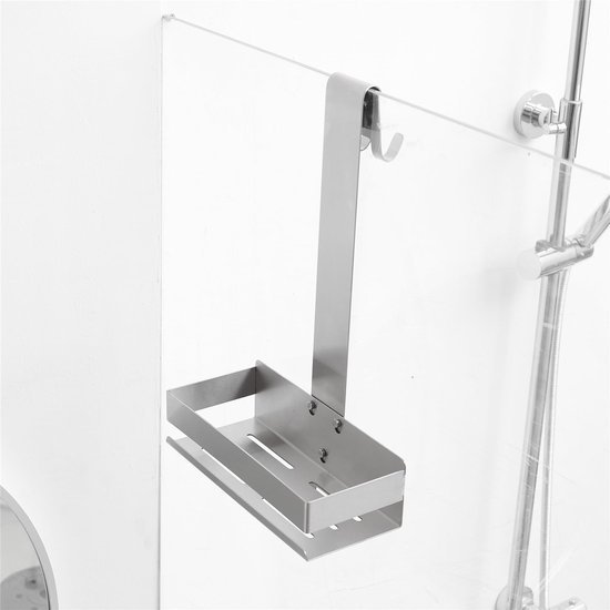 Unyqoos ® Ophangbare Doucheorganizer Zonder Boren voor Stijlvolle en Ruime Badkameropslag
