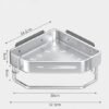 550x550-24460.jpg Unyqoos® Zwarte hoekdoucheplank zonder boren met haken en stang voor badkamer